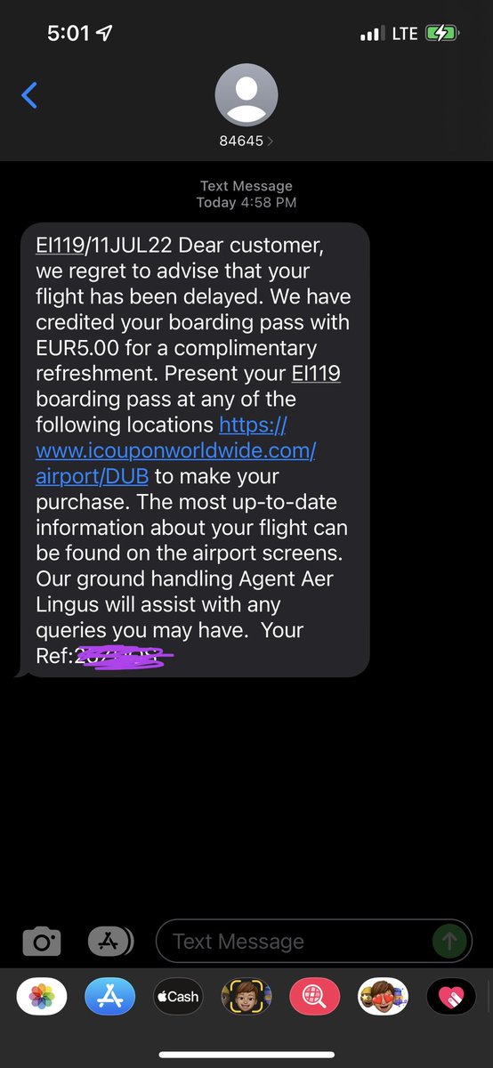 phd_ante's tweet photo. @AerLingus Flight delayed several hours and all y’all gave us is 5euro? Thanks for the soda and pack of gum, but all of us just want to go home. https://t.co/l645NuUbx4
