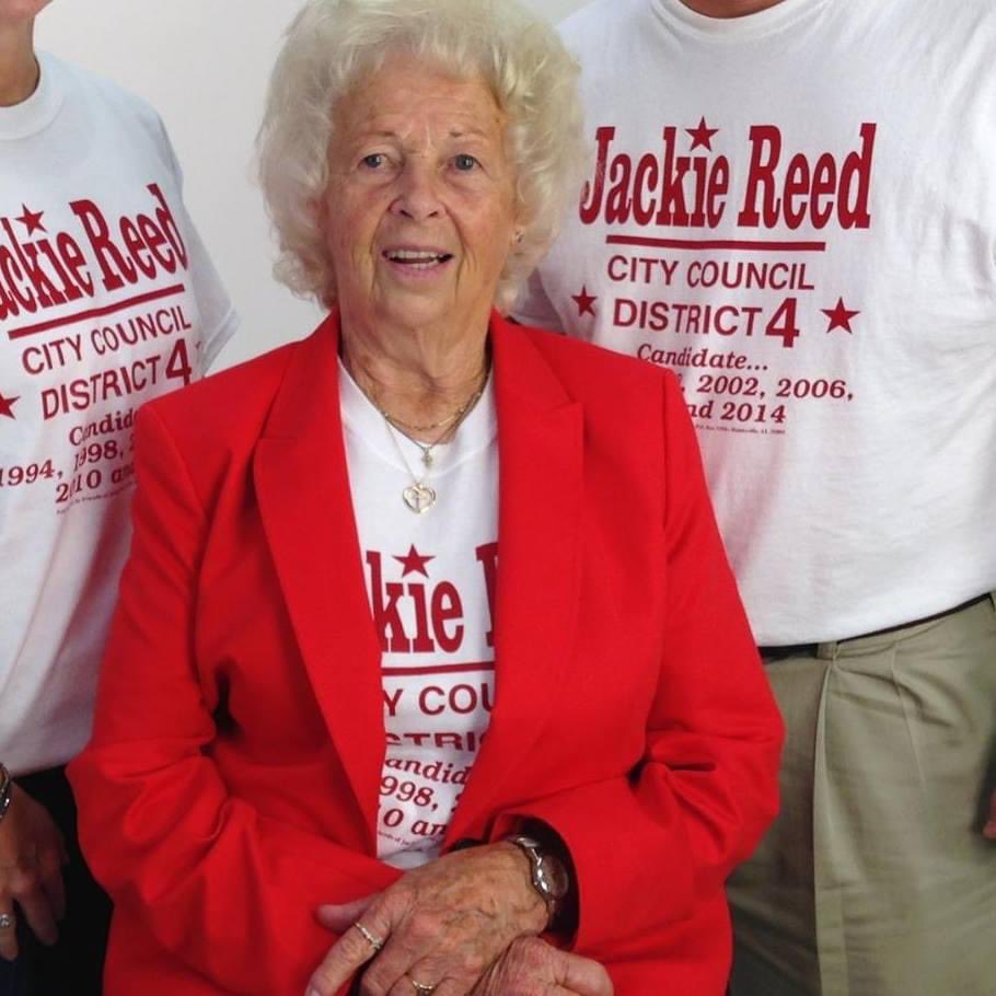 Matt_Kroschel's tweet image. RIP.
Few people loved the city of  #Huntsville more than Jackie Reed. After a tough fight with an illness she passed away last night. 
She leaves behind a spirit and a passion for local government few have every shown. I can’t remember a city meeting where Jackie wasn’t there.