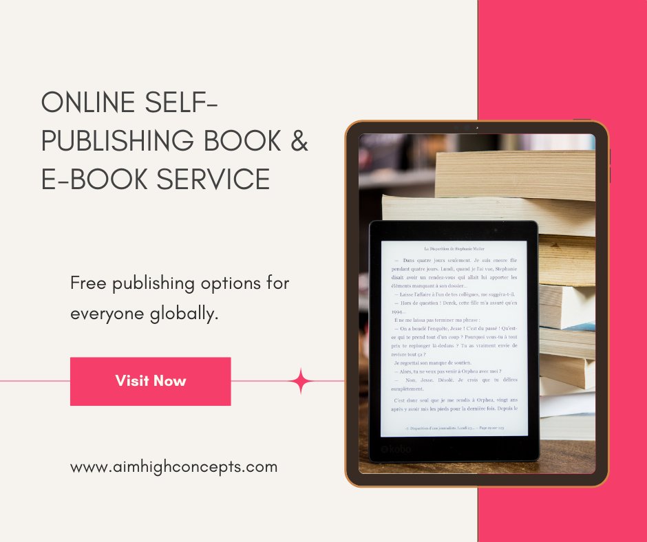 Start saving time and money now. Get it done. Publish, print, and sell your books globally with our network.
.
.
.
.
.
.
#writing #books #writingscommunity #freepublishing  #freepublisher