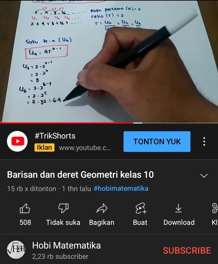 lizzstudy's tweet image. [11/07/22]Lizz's study progress
Pola Bilangan