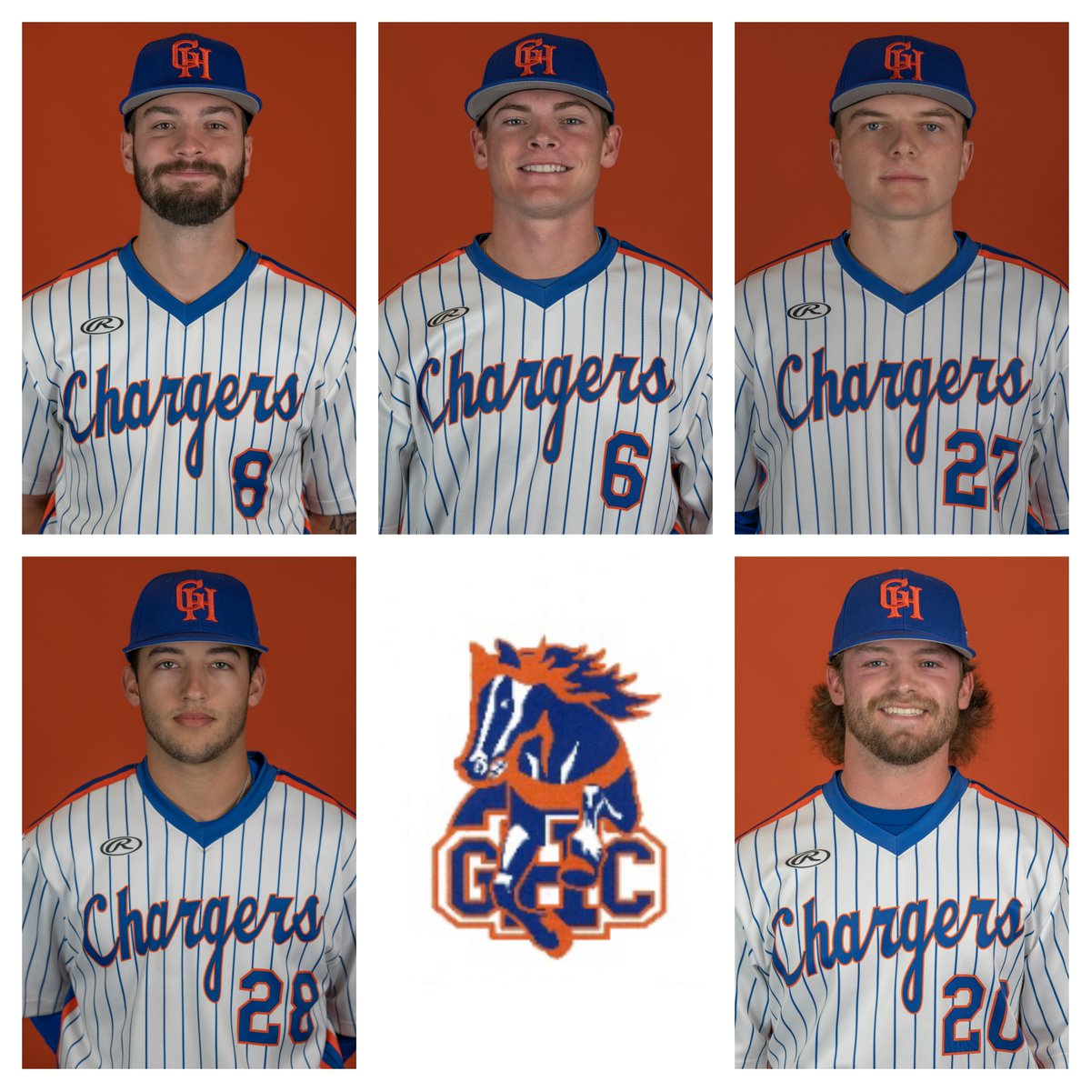 They don't just do it on the field, hats off to our Chargers who were named to the NJCAA All-Academic Team! @_olson04 @ConnerTodaro @BubbaLuke27 @ParkerPoteet @pattyWak26 #OnTheCharge