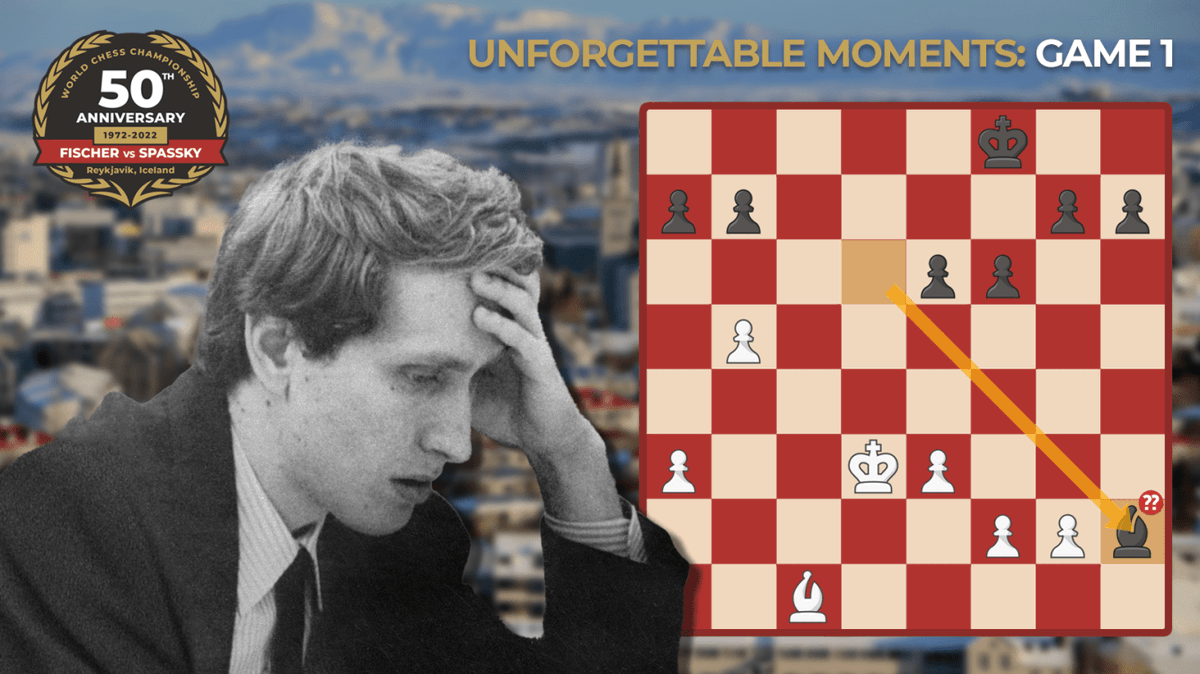 The Match of the Century: Boris Spassky and Bobby Fischer.