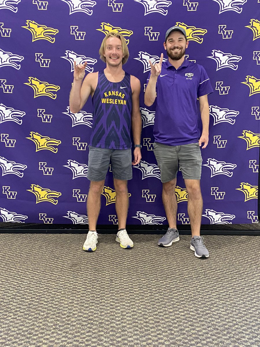 BrodieBradshaw4's tweet photo. After a great talk and visit with coach young and coach Hiser, I am beyond blessed to say I have received my first official offer from Kansas Wesleyan University. Go coyotes! @CoachYoungKWU @CoachHiser800 @KWU_XC_Track https://t.co/PONtUPMepT