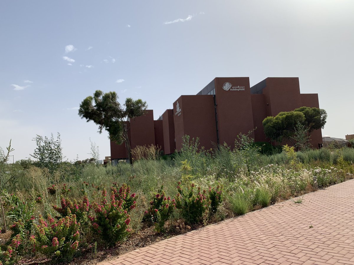 sassi_maria's tweet photo. Being green is strategic for the @UM6P - Mohammed VI Polytechnic University. Today, I visited the green and smart building park in Ben Guerir.
@unipv @dem_unipv https://t.co/xYXPmXYMav