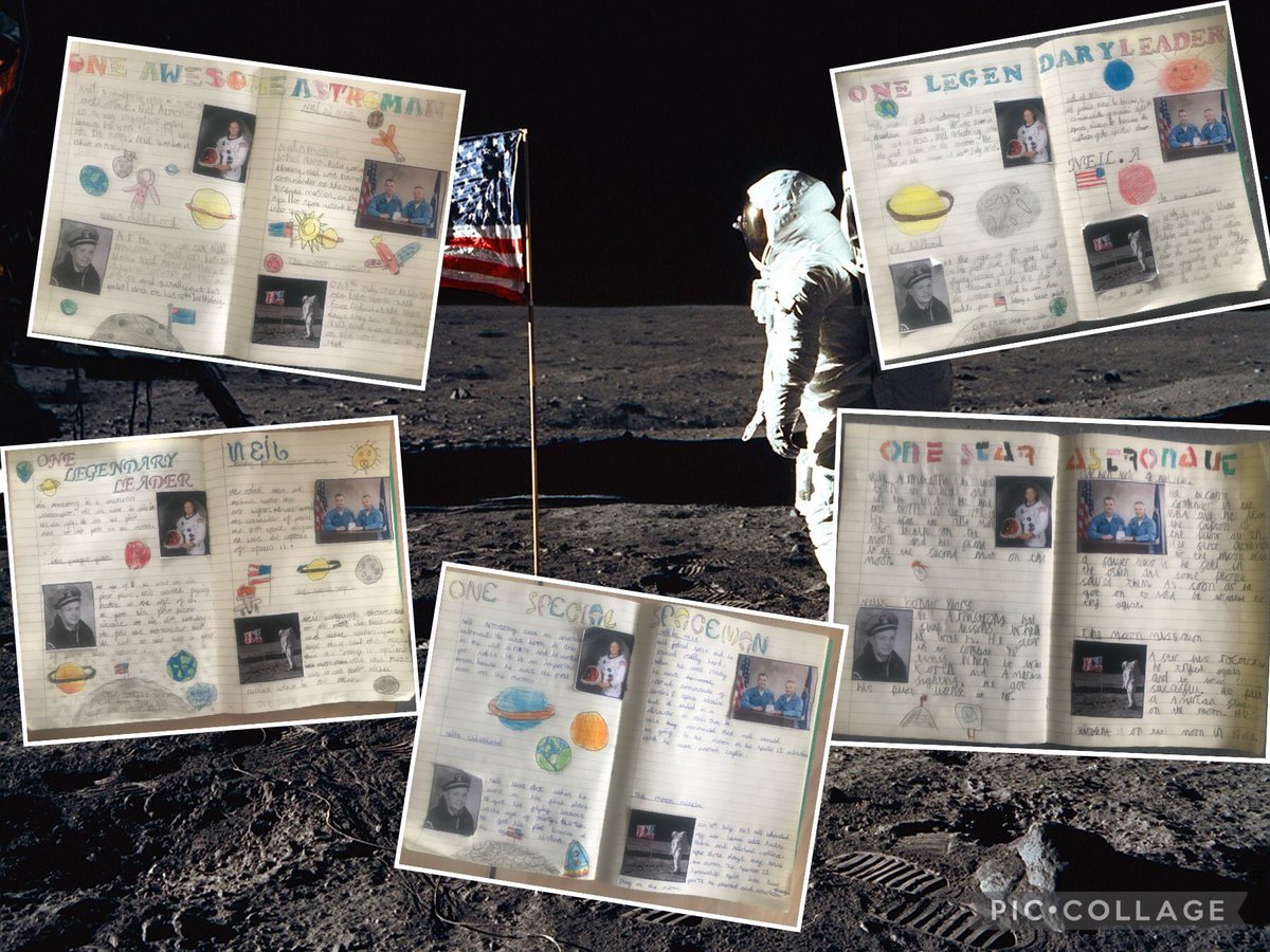 Today we wrote some fantastic final pieces about the famous space explorer Neil Armstrong. We included lots of interesting facts about his life and achievements. #sjsbhistory