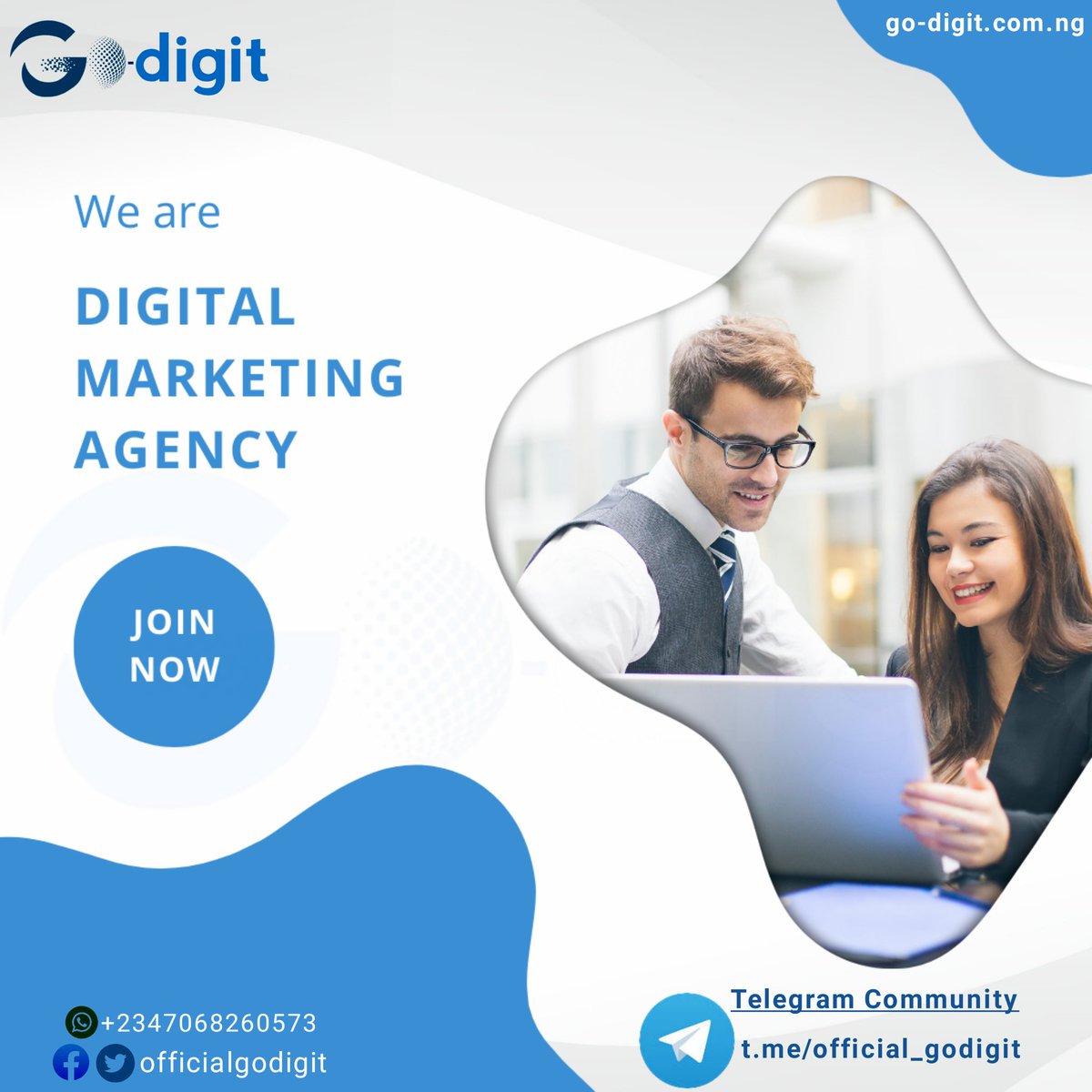 Go-digit tweet media