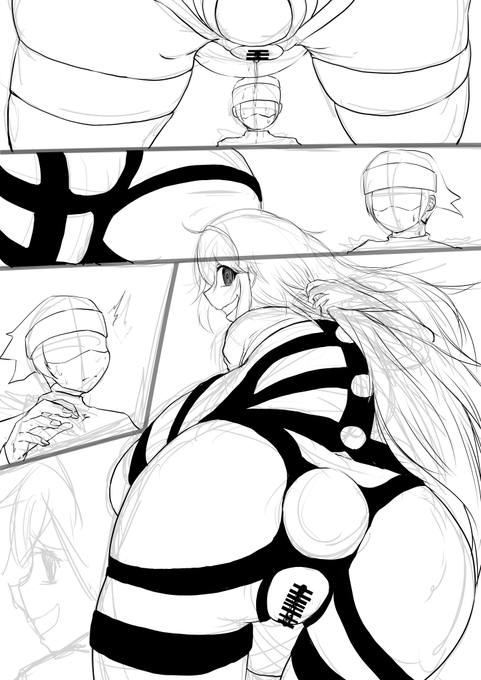 pixivFANBOXでオカルトマニアの エリが しょうぶを しかけてきた!wip7を公開しました! https://t.co/EvrmKOuyqn 
今回はマジでラフっぽい絵です
どうして労働は発生するんだろう? 