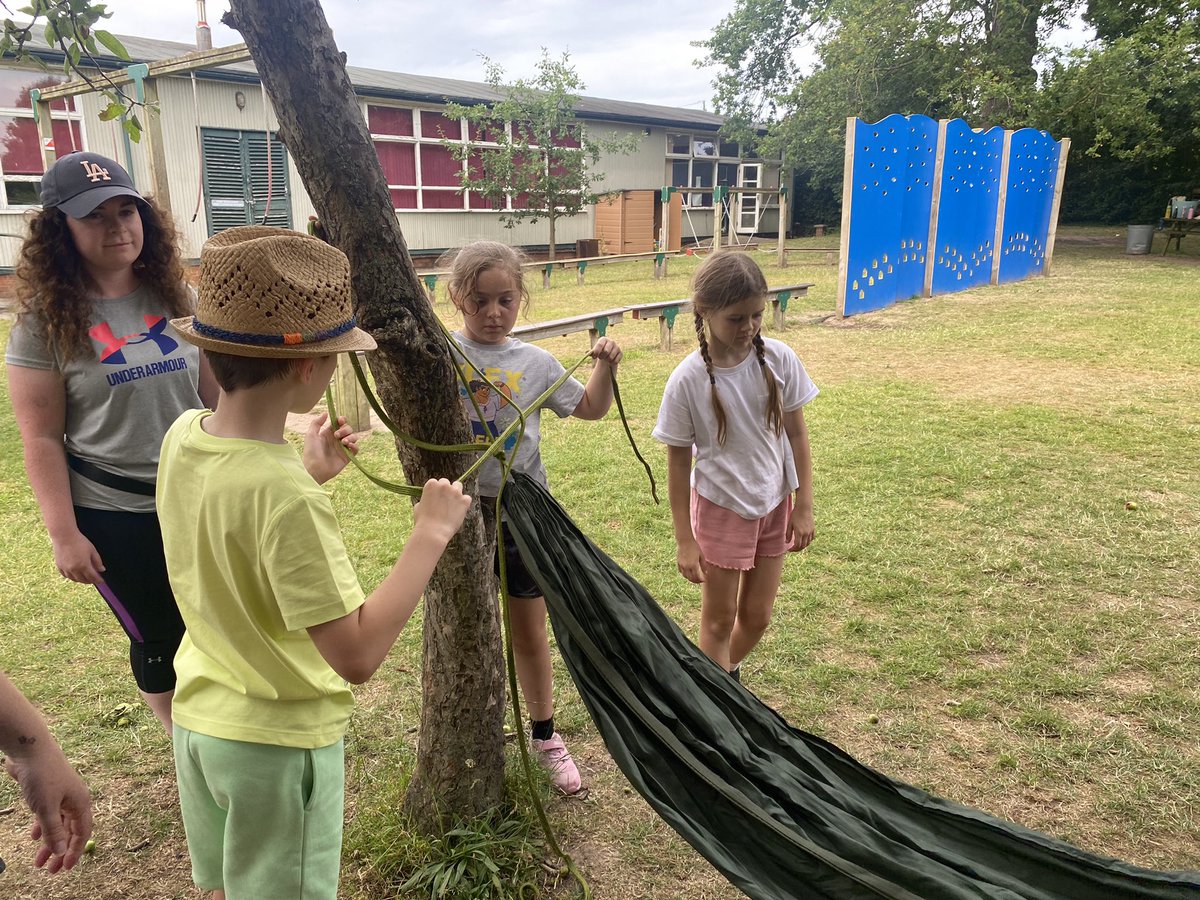 RileyMoorfield's tweet photo. What a fun afternoon taking part in the Jungle Camp! 🌿🌲 https://t.co/BsUNbkWkmo