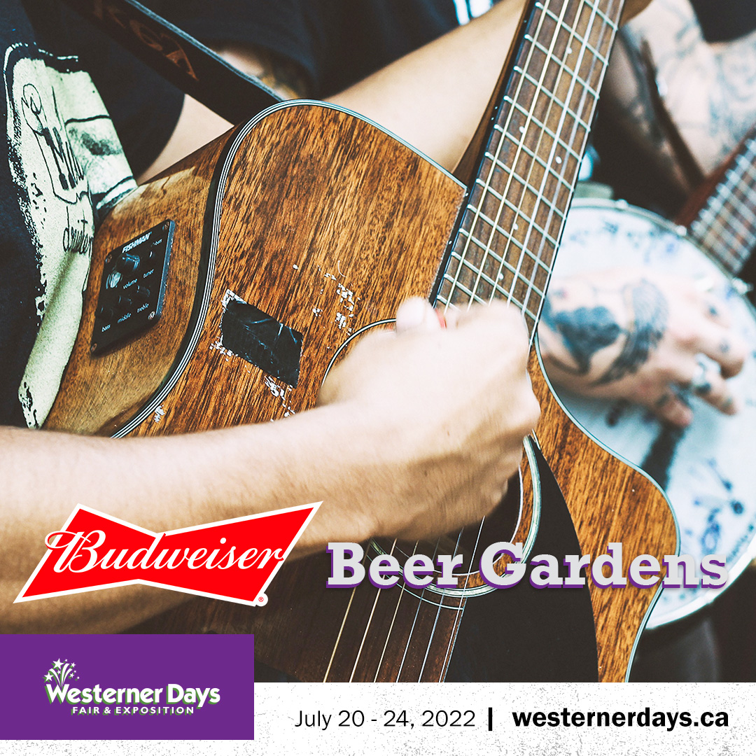 Westerner Park is happy to announce the new Budweiser Beer Gardens! This licensed area welcomes guests of all ages from 12pm-12am. See our Facebook, Instagram, or website for lineup details. Fair Admission includes all performances in the Budweiser Beer Gardens.