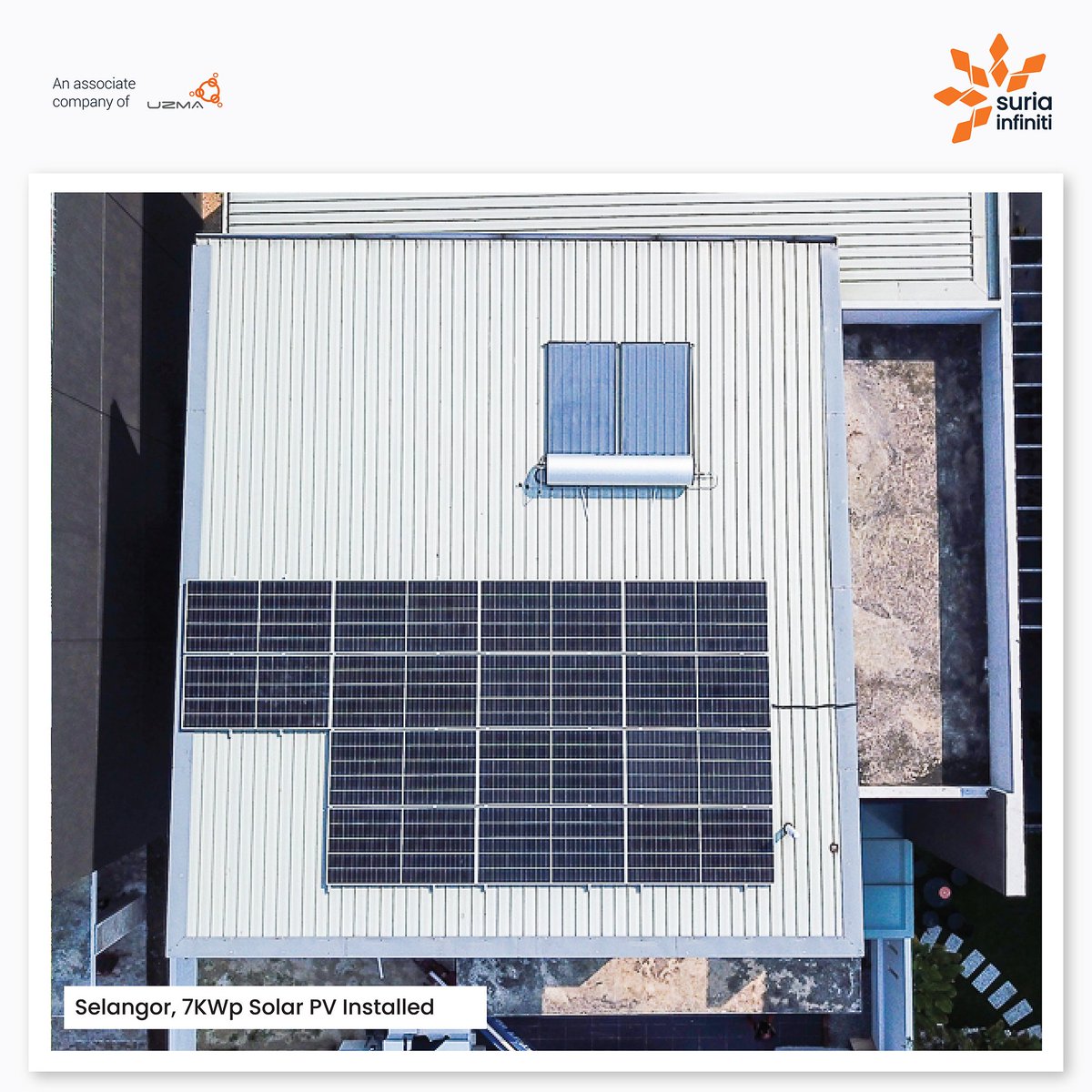 SURIA_INFINITI's tweet photo. 𝐅𝐫𝐨𝐦 𝐬𝐨𝐥𝐚𝐫 𝐞𝐧𝐞𝐫𝐠𝐲 𝐭𝐨 𝐞𝐥𝐞𝐜𝐭𝐫𝐢𝐜𝐢𝐭𝐲☀️

We are happy to hear good feedback from our clients. 🤗
 
The electricity bill reduces by up to 90%.
What are you waiting for? Come and talk to us! 
 #solarpower #solarpvsystem #solarenergy #solarpanels #solarpv https://t.co/4zlve9n2E6