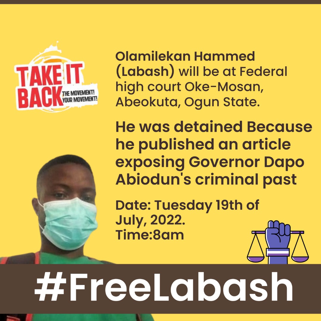 Proficience_'s tweet photo. @BhayorN @mrfestusogun @dabiodunMFR Dapo Abiodun is also a tyrant. He is behind the DSS abduction and illegal detention of @lahbash4real ELEYI @dabiodunMFR must #freelahbash unconditionally!!!  https://t.co/wTdOoLKnx4 https://t.co/hZH3OzBCPS