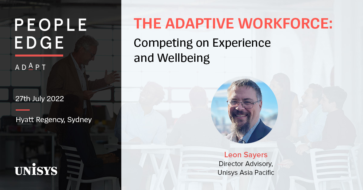 UnisysAPAC's tweet photo. What are your key retention tactics? Meet Unisys Advisory Director, Leon Sayers, at Adapt People Edge on July 27 to discover three ways HR and IT leaders can work together to attract and retain top talent. Register Now: https://t.co/64WywA5auF #PeopleEdge #XLA https://t.co/bT6A1KRQWU