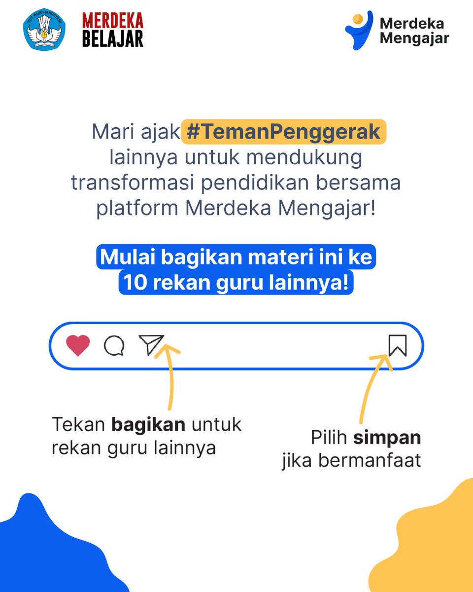 pusdatin_dasmen's tweet photo. Informasi lebih lanjut, silakan klik https://t.co/OU4HXxF9NG
#MerdekaBelajar #KurikulumMerdeka #KOSP #PlatformMerdekaMengajar #PMM #TemanPenggerak https://t.co/J7QvfJOi5y