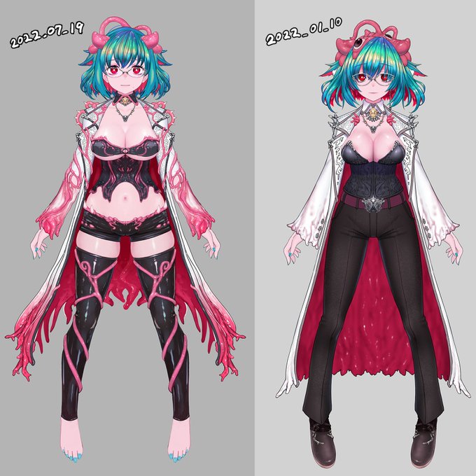 セルフ比較たのちー 