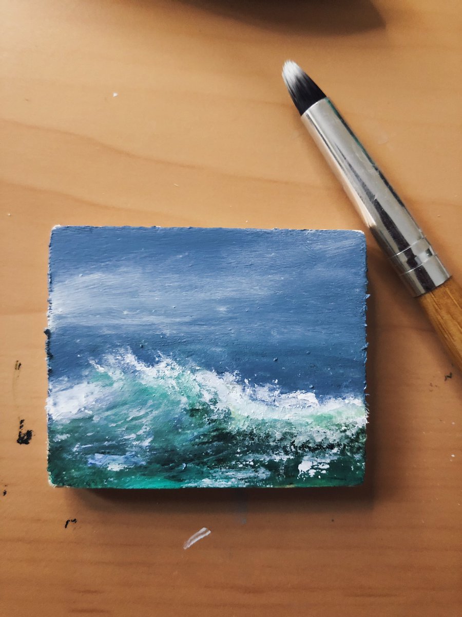 jaaysart's tweet photo. Thinking about this tiny painting I did https://t.co/aZKveUFkOB