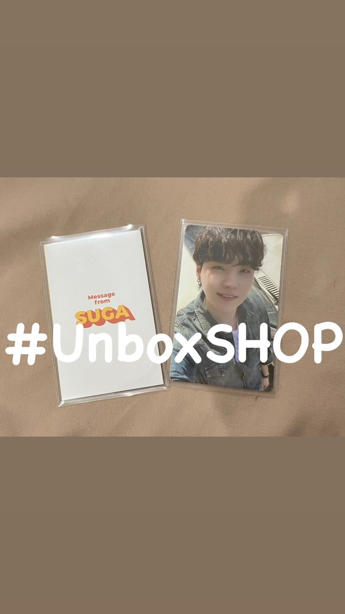 Unbox_SHOP's tweet photo. 🛒 wts lfb help rt
Official Photocard

YOONGI BUTTER POB
YOONGI BUTTER MESSAGE CARD

PHP 400

#bts #yoongi #suga #butter #bangtan #RM #Jin #jhope #jimin #V #jungkook #UnboxSHOP_Onhanditem https://t.co/0PcsiEwkdO