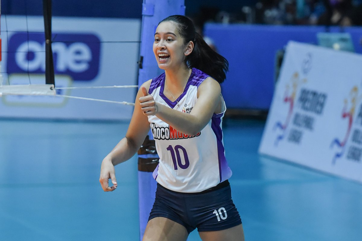 Game day Tuesday for the Purple and White! 💜🤍 

Let’s support Kat and the Choco Mucho Flying Titans as they face the Black Mamba Army, today at 2:30 PM!

Bounce back time! Best of luck, girls! Get that W! 💪 #TitanPride 🍫