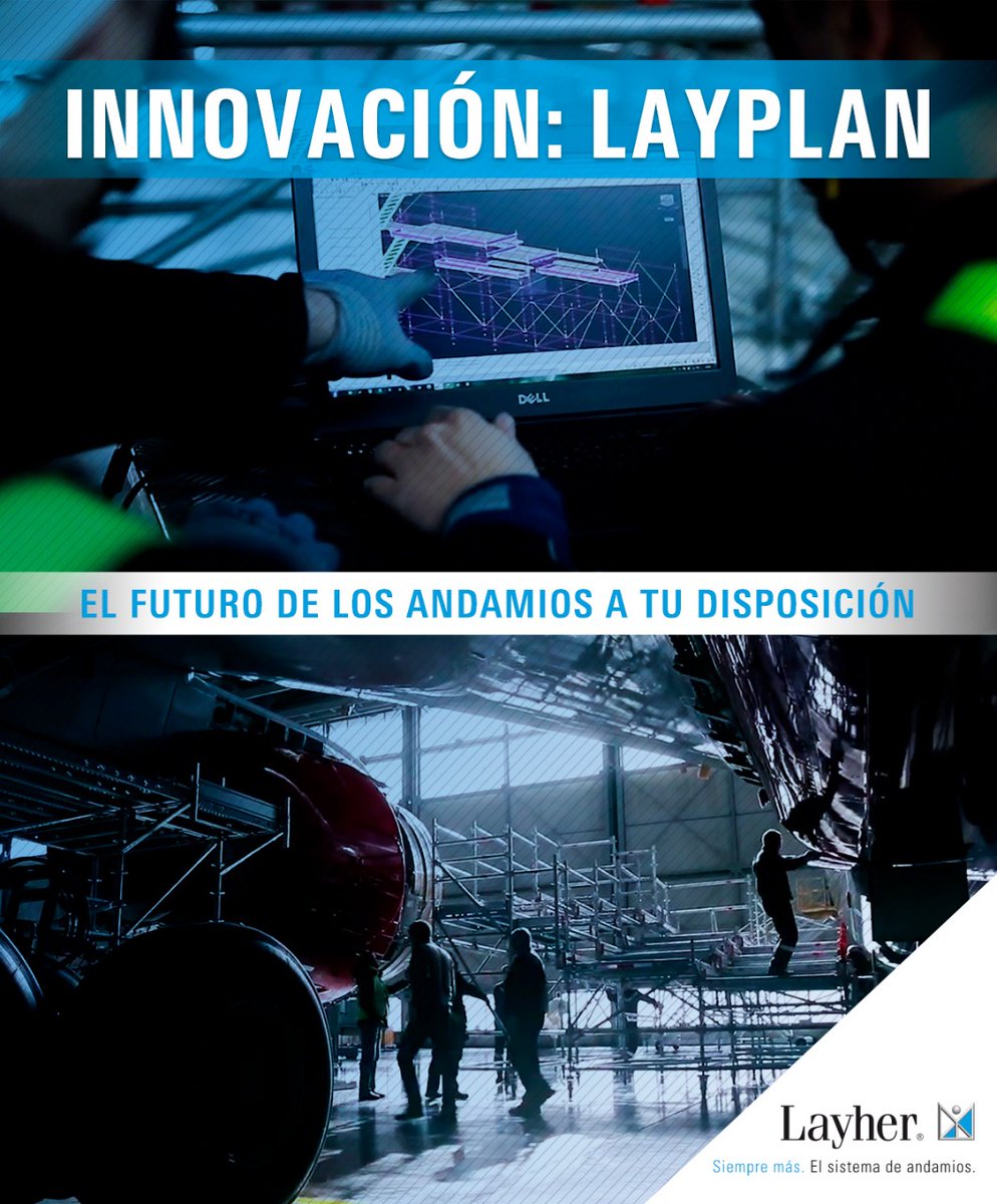 LayherPeru's tweet photo. ¡Creamos el #futuro de los andamios! Con el software #LayPlanCAD planificamos en 3D las estructuras de andamios más importantes del mundo: LAYHER.
🔝 Su versatilidad te ayudará a ver diferentes posibilidades de éxito en tu proyecto. #LayherPeru 🇵🇪 https://t.co/SjSX1r608i