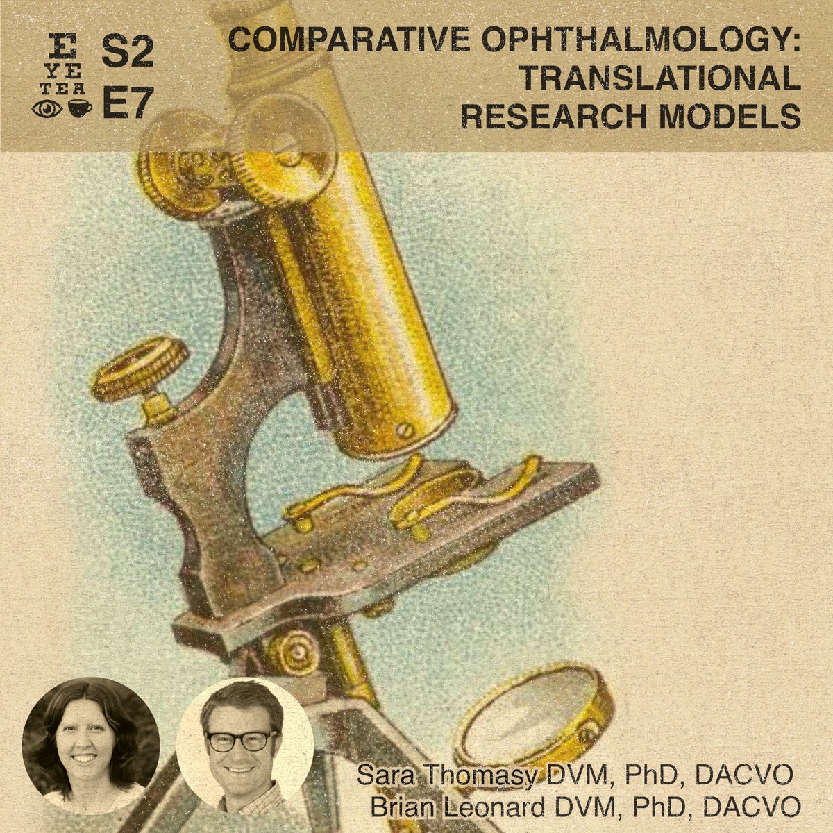 Hear from #VetsinOphtho in 2️⃣ days exclusively on clubhouse.com/event/Pv6KpQjp… 

You don’t wanna miss this talk on comparative ophthalmology 👁 

7/20 at 8PM EST

#Ophthalmology #Ophthotwitter #VisionScience