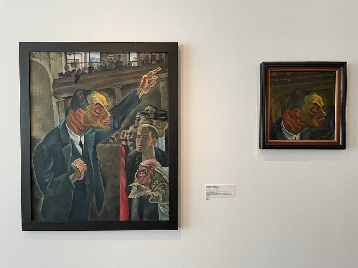 TaptonHistory's tweet photo. Sunday afternoon and a chance to explore German history via it’s ‘degenerate art’ at the newly reopened Neue Nationalgalerie. #taptonhistoryontour https://t.co/8mJiszEkvj