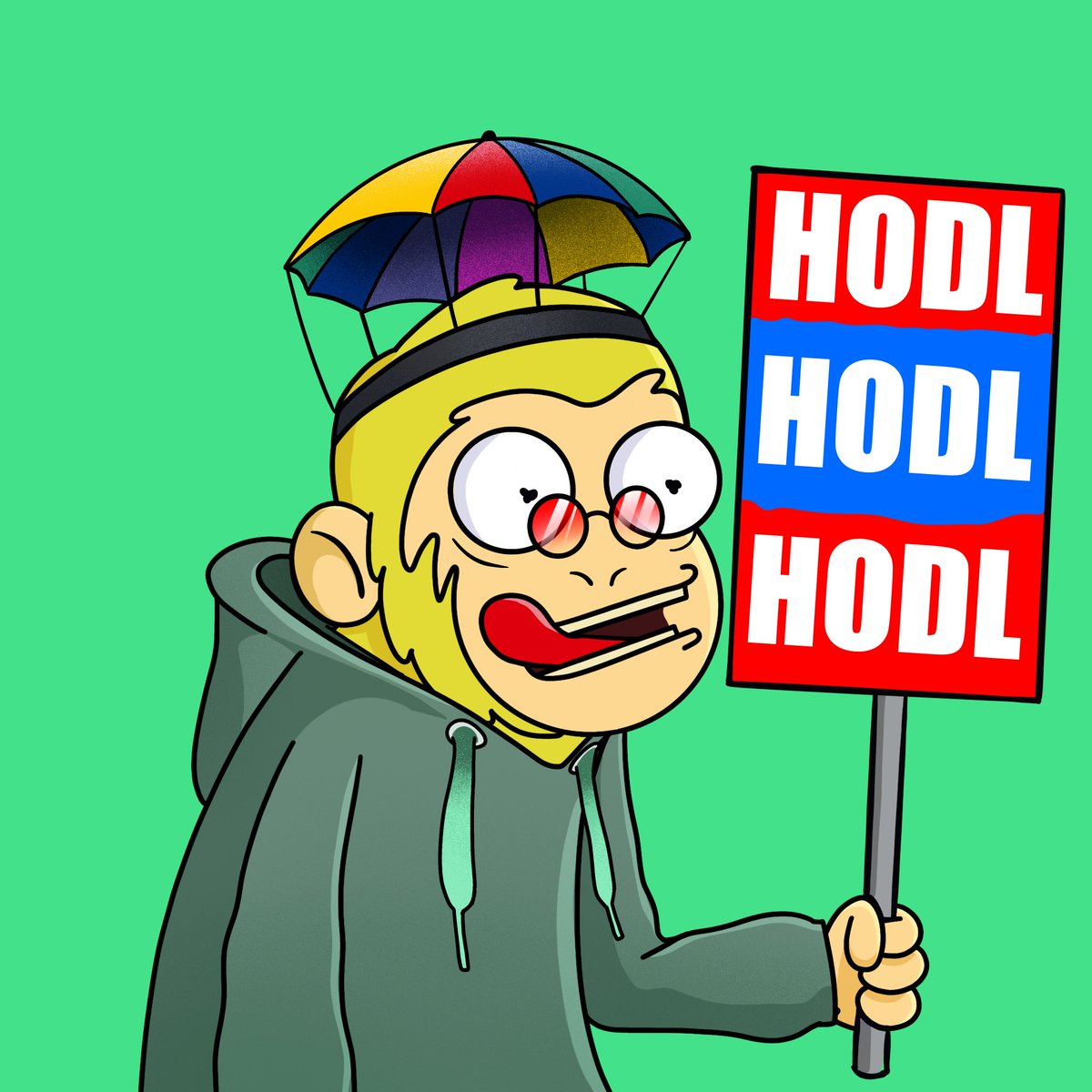 What if tomorrow we change 10 lifes between all the public minters? I really wanna do it. 
Sell out quick, open the mutation phase, and start with the craziness on the Ape collection too…
1000 RTs and I’m preparing 10 life changers tomorrow gogogogo🐒