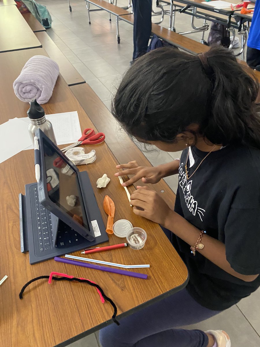 STEAM Camp Day 1 was a blast! We focused on aerodynamics while designing and creating straw rockets.<a href="/AustinElem/">Austin Elementary</a> <a href="/CarrieBoyleCISD/">Carrie Boyle</a>