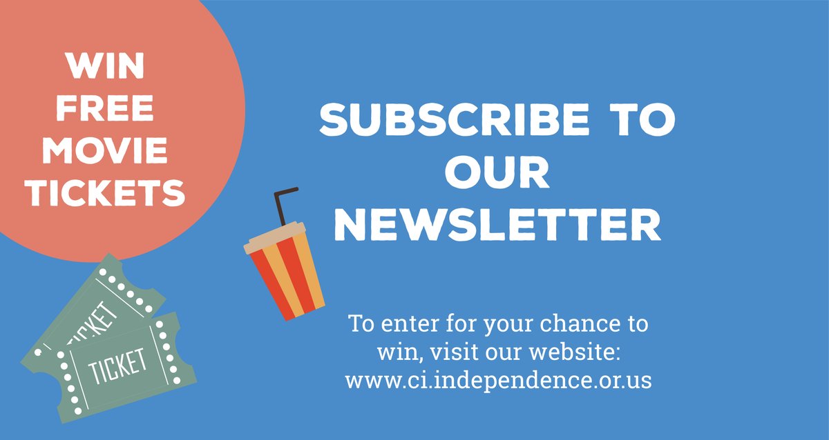 Want to win four FREE movie tickets to our very own Independence Cinema?

Enter for your chance to win by visiting our website and signing up for our newsletter today: ci.independence.or.us