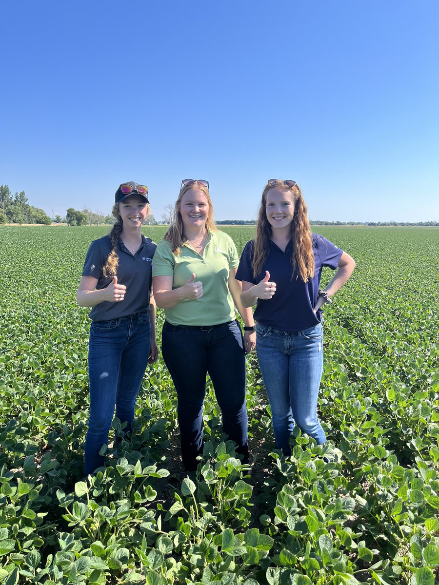 Spent the day with @StephanieCAF and @rachmacd123 checking out some of the PKP plots in the area! #eastcdnag #keepgrowing