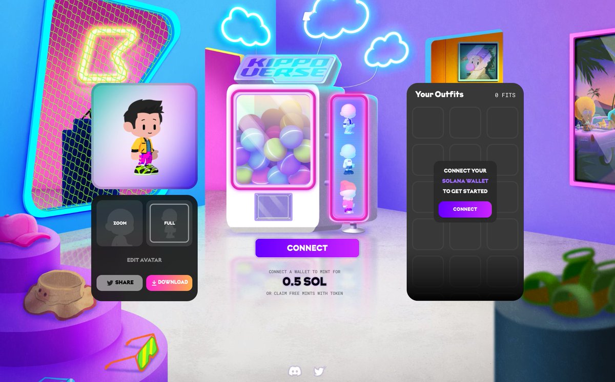 🎉 IT'S TIME! 🎉
Mint Price: 0.5 sol

- Kippoverse Popup Shop
- Profile Pic Generator

Doors open Wednesday July 20th!