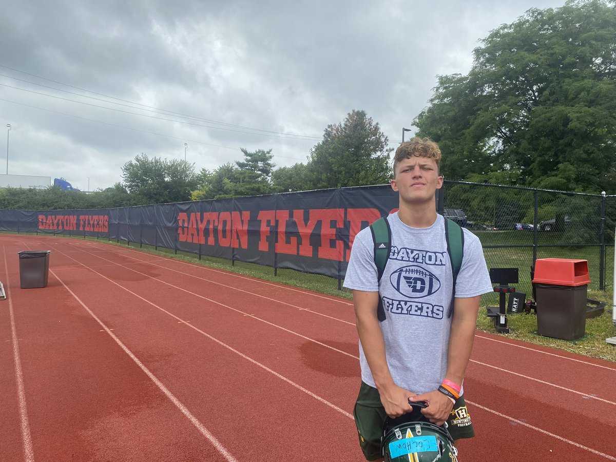gavinlochow's tweet image. After a great camp and conversation with @RChamberlin_UD I’m blessed to receive a D1 Offer from The University of Dayton! ❤️💙@Coach_Layer @coachhendershot @billyseals47 @SLochow