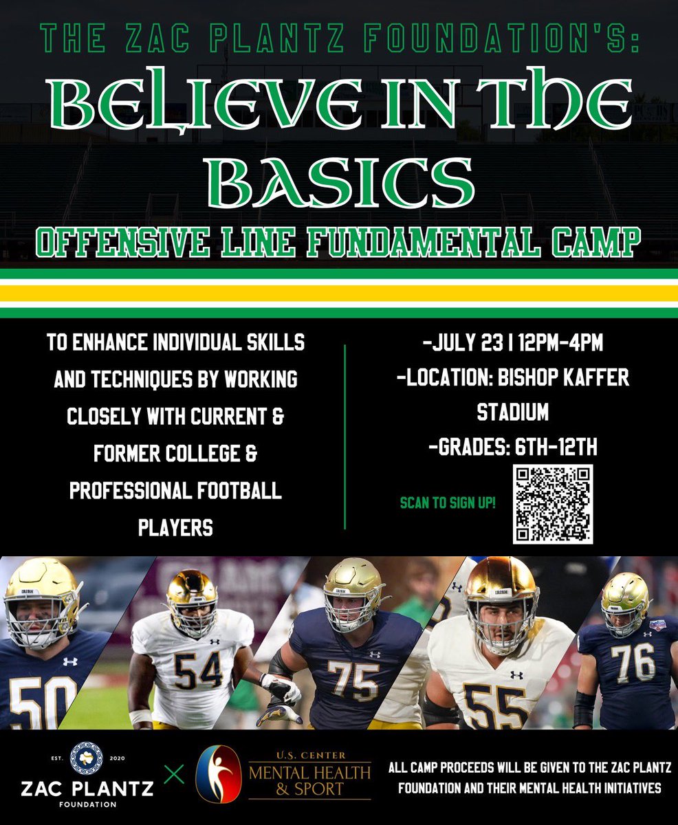 This Saturday our offensive line will be at <a href="/celticsfootball/">Providence Catholic Football</a> high school to teach the basics and fundamentals of blocking. Don’t miss out on this chance to improve. Click on the link below to sign up! forms.gle/adk4yj1uJD7gqb…
