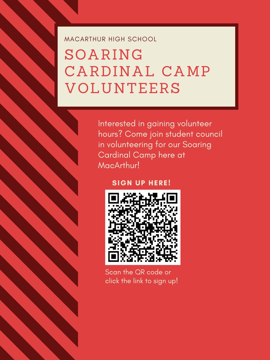 Sign up for more volunteer hours !!! 
docs.google.com/forms/d/e/1FAI…