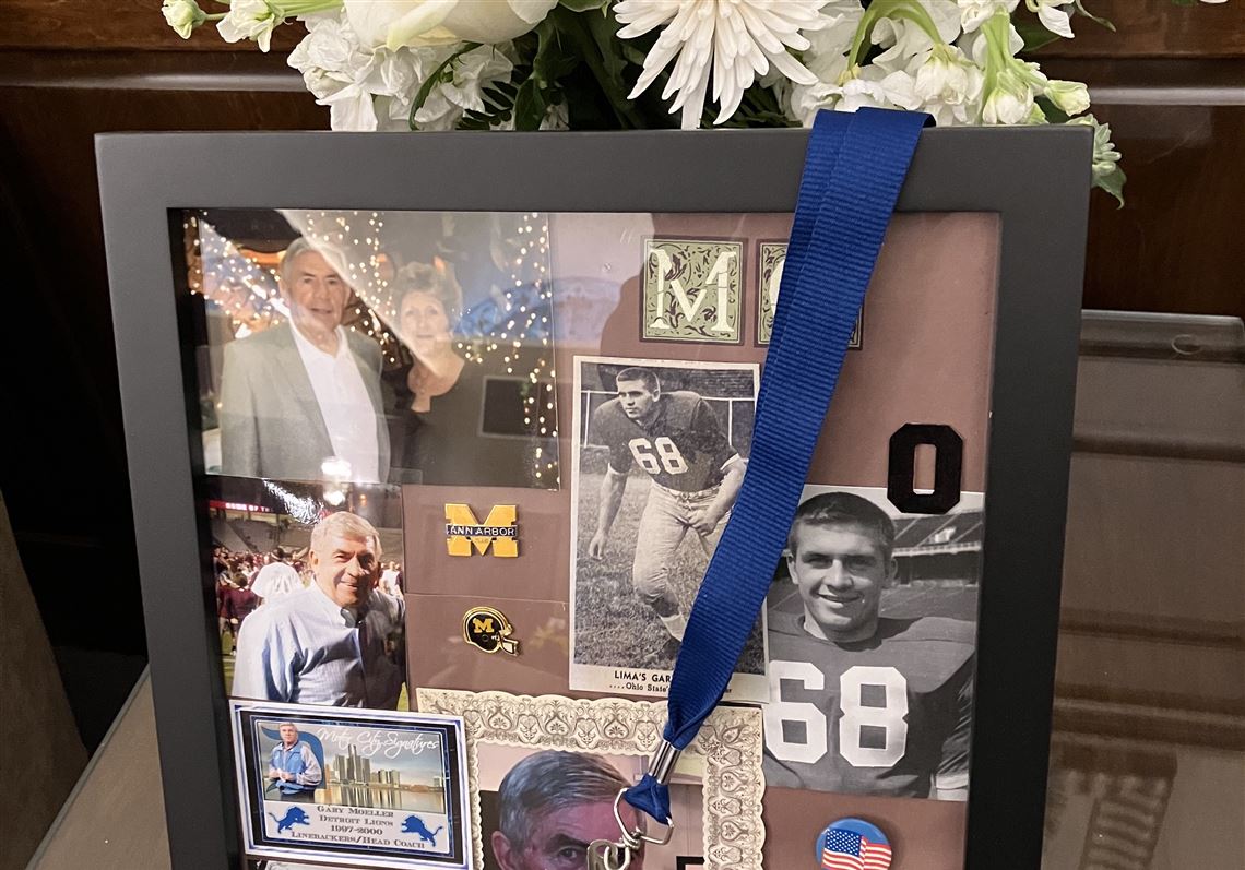 from  friday.   gary   moeller  pictures   at  his  visitation   funeral