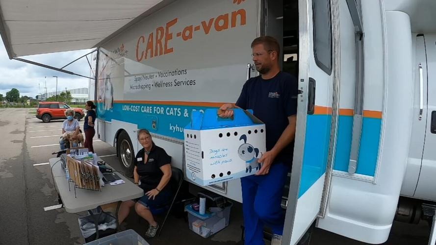 WDRB News on Twitter "KHS 'CAREavan' mobile vet clinic brings low