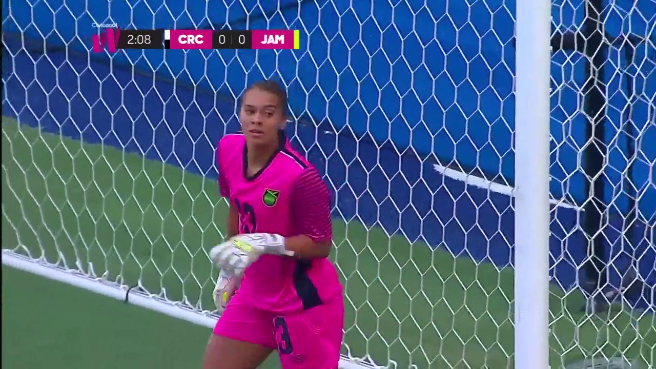 🧤🇯🇲 Good save by @beckyspencer2!  

@fedefutbolcrc 🇨🇷 0-0 🇯🇲 @jff_football | #CWC”