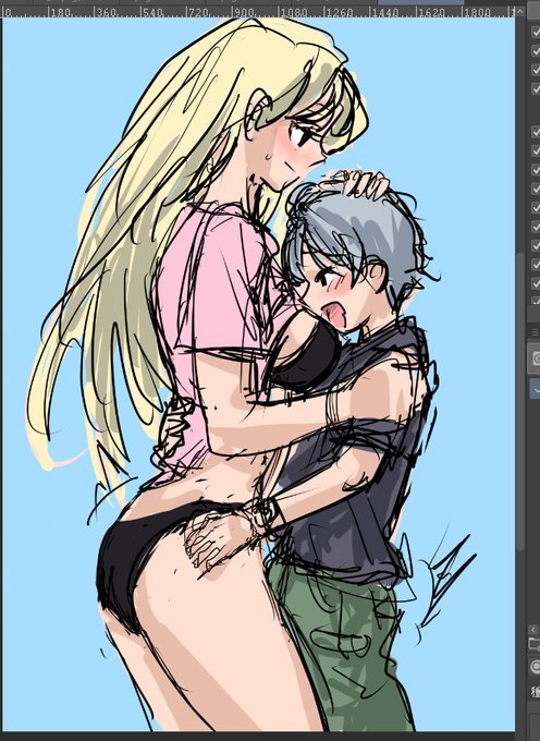 おねショタ描く予定もある。 