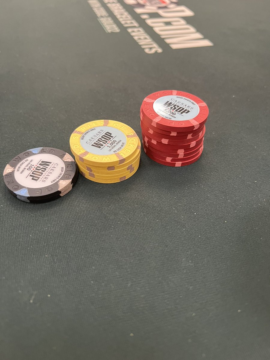 steeser's tweet image. 50.2k end of level 5, won a huge flip for my tourney life with an overpair vs flush draw and 1 over card.