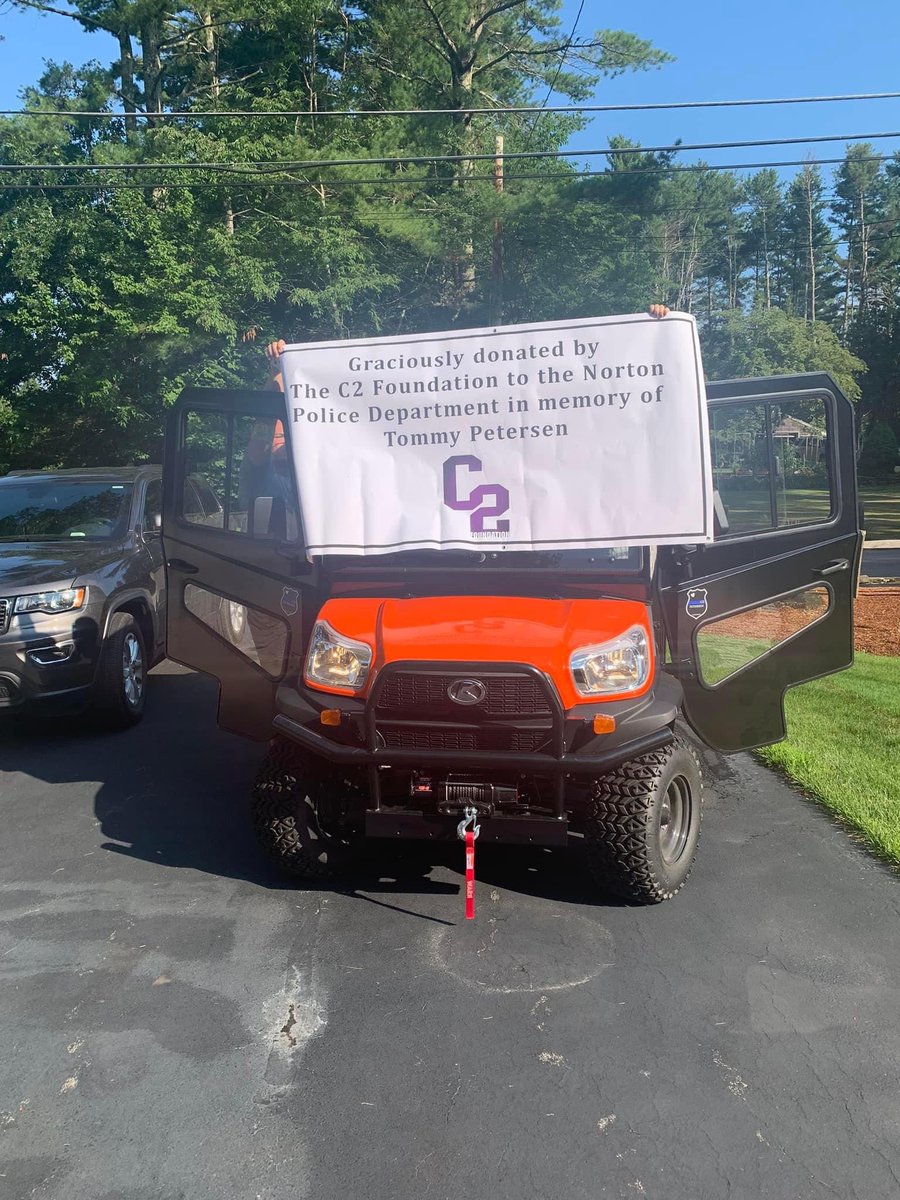 We are so happy to be able to give back to the NPD and provide them with something Tommy had wanted for so many years. Thank you to everyone who has supported us, we are excited to see what we can do in the future. Another huge thank you to all who made getting the RTV possible!