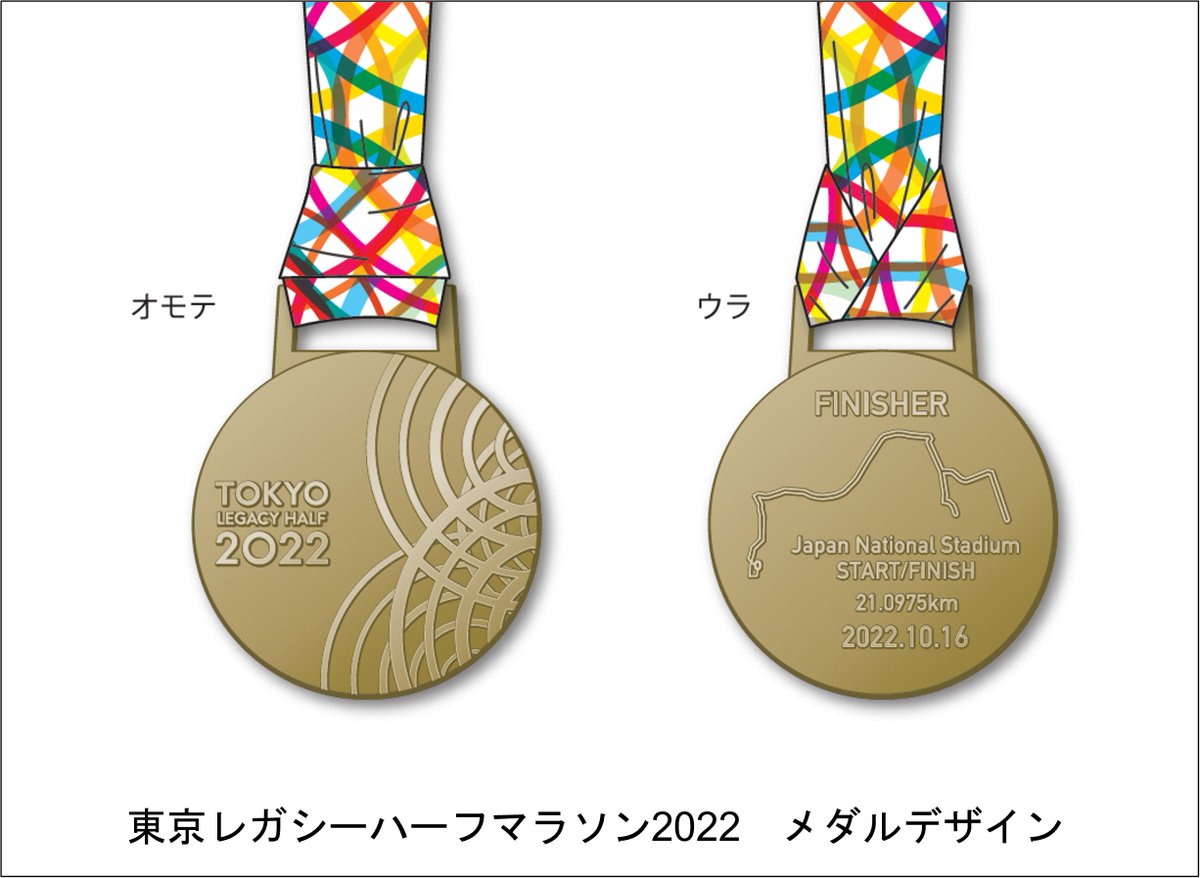 東京レガシーハーフ マラソン2022🏅 #バーチャル東京レガシーハーフ