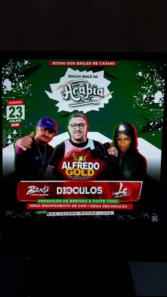 Sábadão tem Alfredo Gold com melhor dos bailes de caixas 🍺🍻🥃🍺🍻🥃