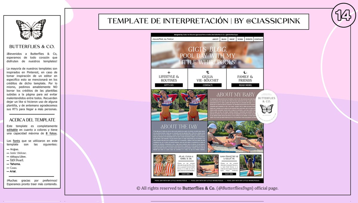 🦋 — TEMPLATE #14 𝓫𝔂: @cIassicPink

Template de 𝗶𝗻𝘁𝗲𝗿𝗽𝗿𝗲𝘁𝗮𝗰𝗶𝗼́𝗻. Pedimos por favor 𝗻𝗼 𝗯𝗼𝗿𝗿𝗮𝗿 la firma ni los créditos.
No olvides dejar tu 𝗠𝗚 si lo usas y quieres ver más contenido, nos ayudaría mucho un 𝗥𝗧.

𝗣𝗦𝗗 &amp; 𝗣𝗡𝗚: drive.google.com/drive/u/0/mobi…