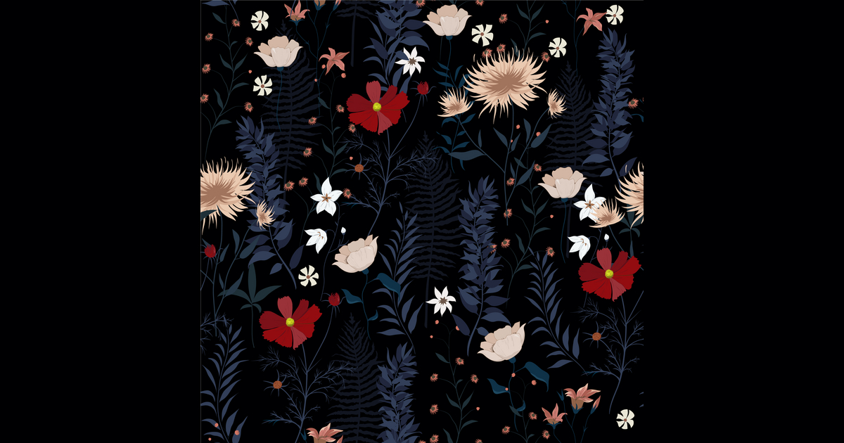 PurpleSkyDesign's tweet photo. Latest Vector @VectorStock seamless pattern with wild flowers leaves #VectorStock https://t.co/ev3S7DP97i https://t.co/zp7nrKUO0M