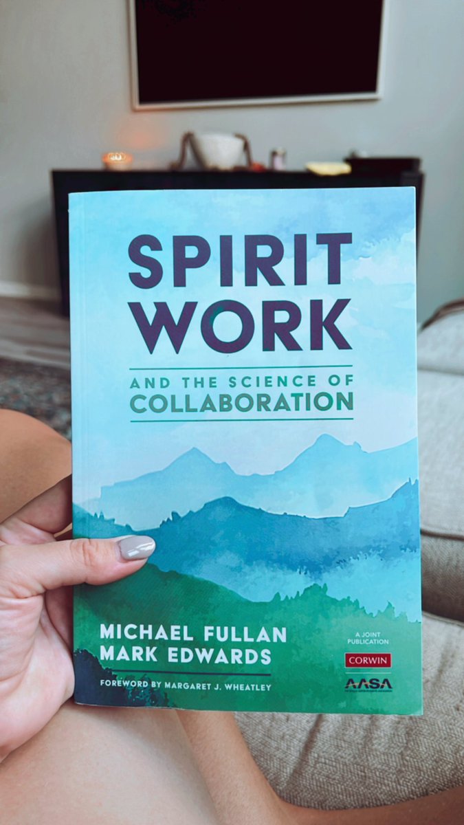 The new organization I’ll be working with sent me this book for summer reading prior to beginning my new role (in two weeks! 😱) and I’m already impressed one chapter in. <a href="/MichaelFullan1/">Michael Fullan</a>