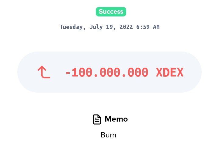 Burn is done

now the token supplies only 600M

Lets go