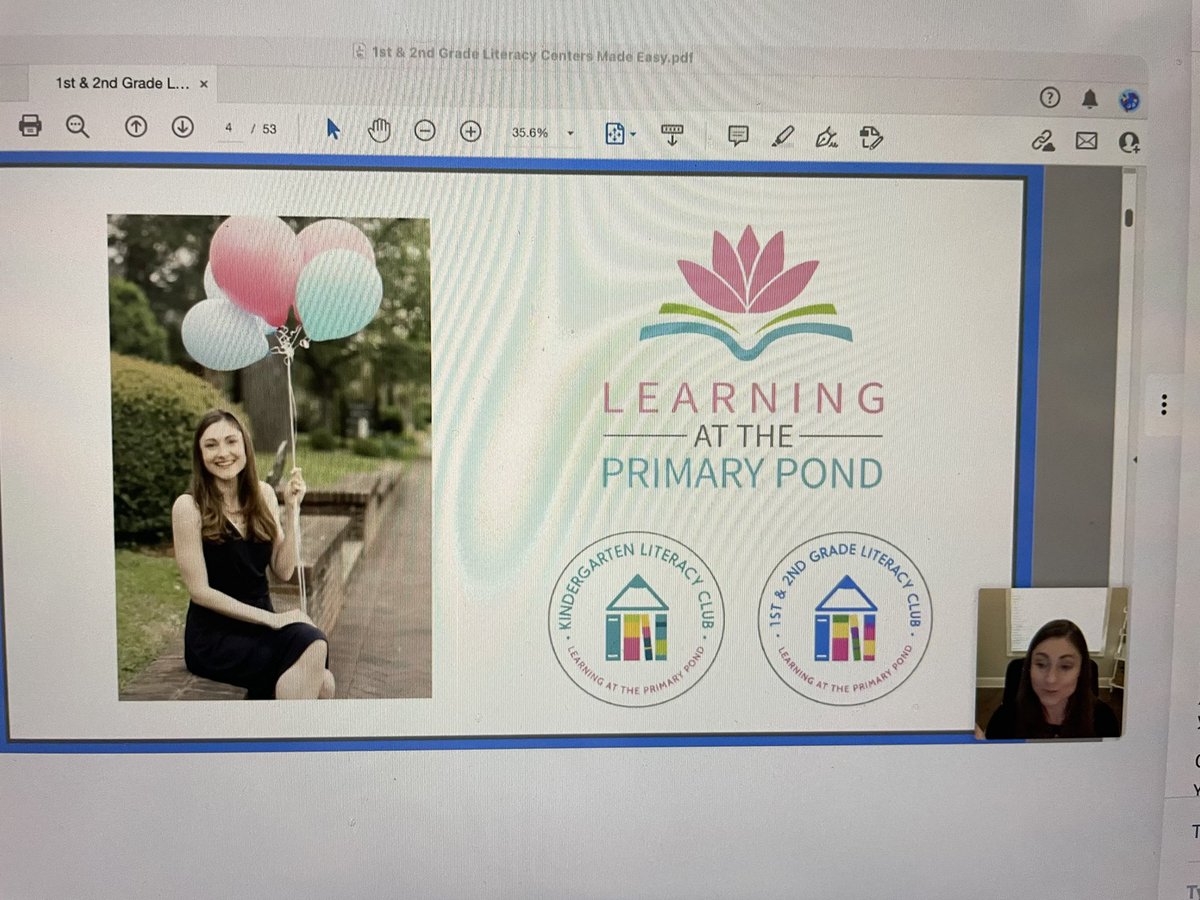 MeaghanTeaches's tweet photo. Loving learning about creating intentional Science of Reading aligned centers tonight. Thank you Alison from Learning at the Primary Pond #SOR https://t.co/XSyxvhD8AU