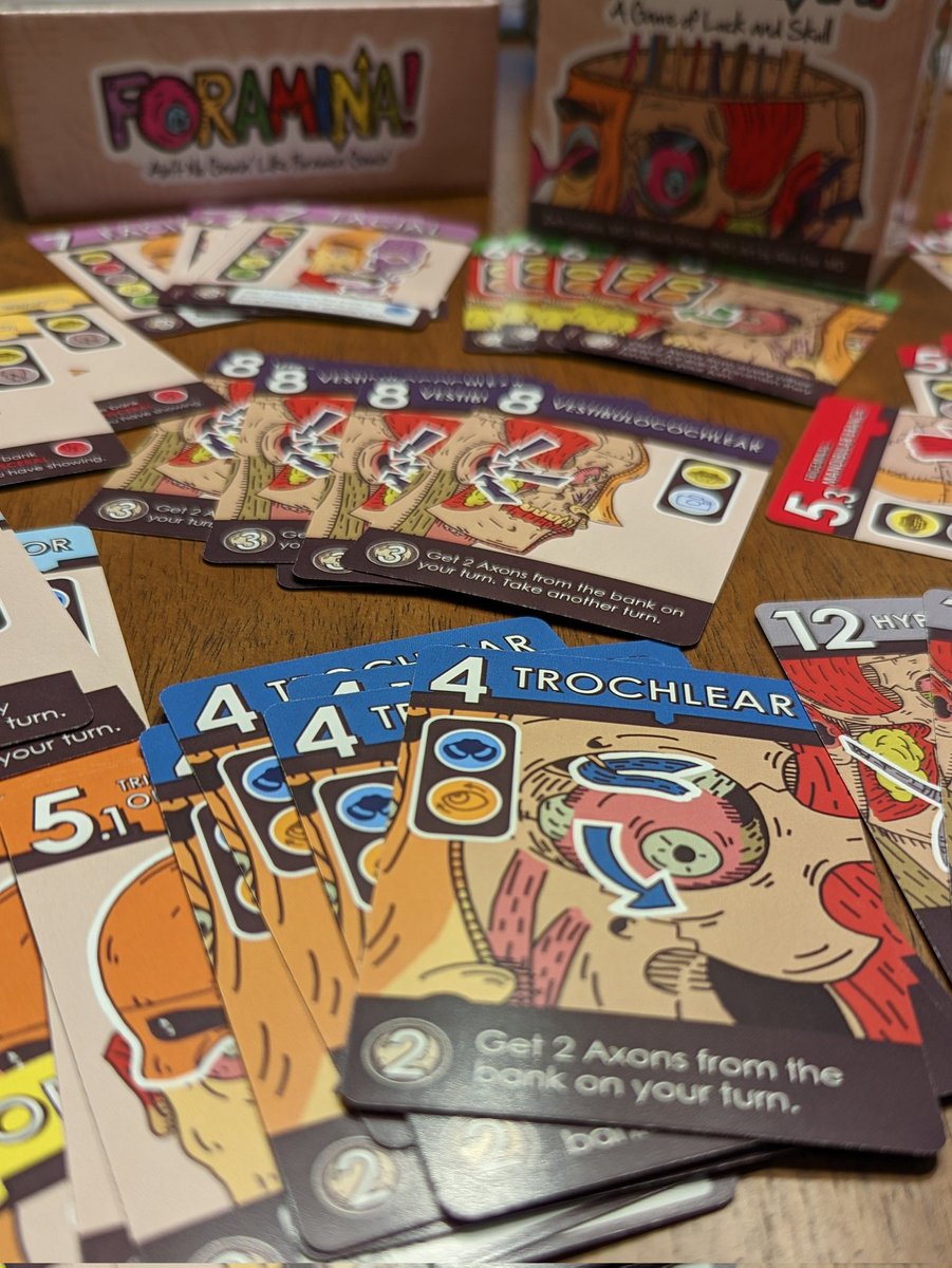 Sneak peek at the prototypes for Foramina! Your cranial nerves have never looked this good.