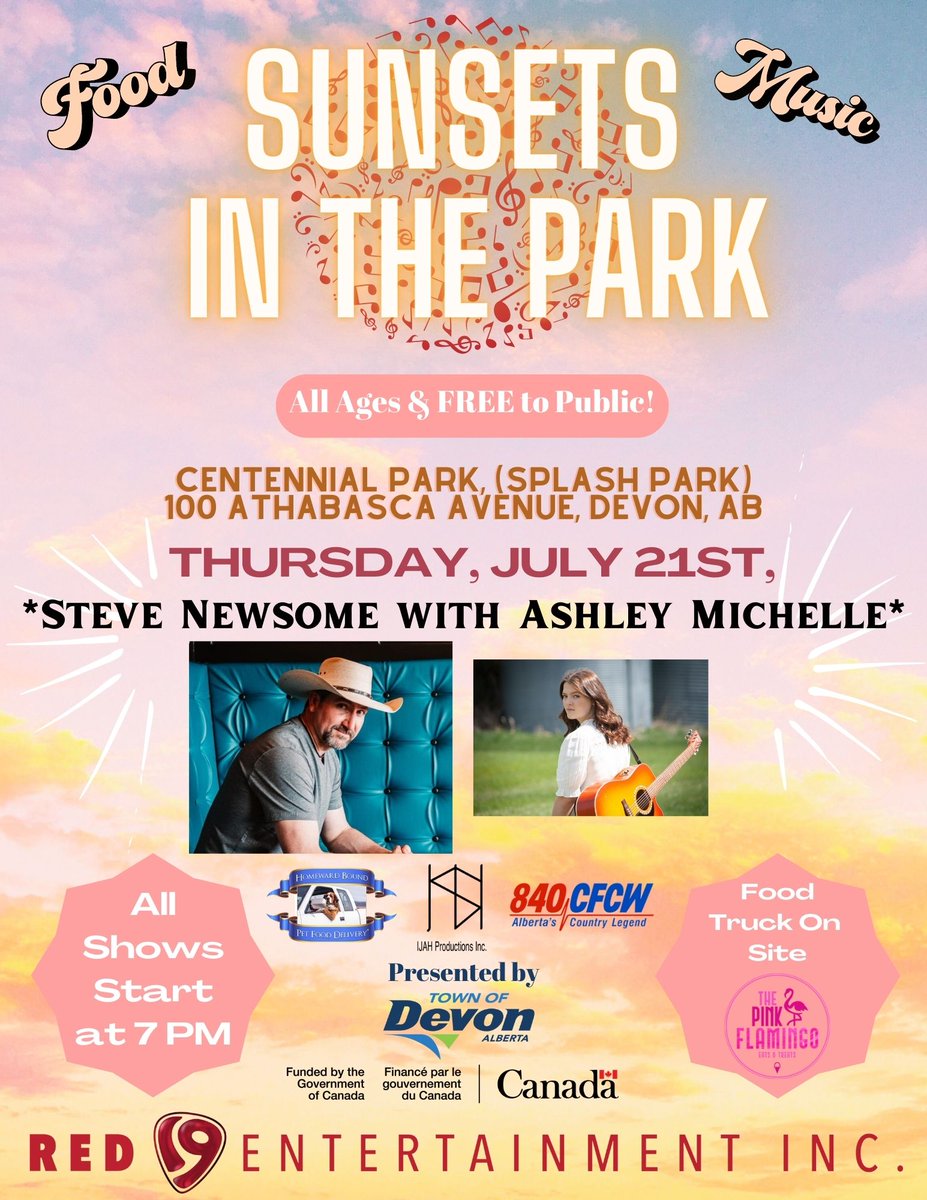 Getting excited for Thursday!  See you at Centennial Park at 7 PM!