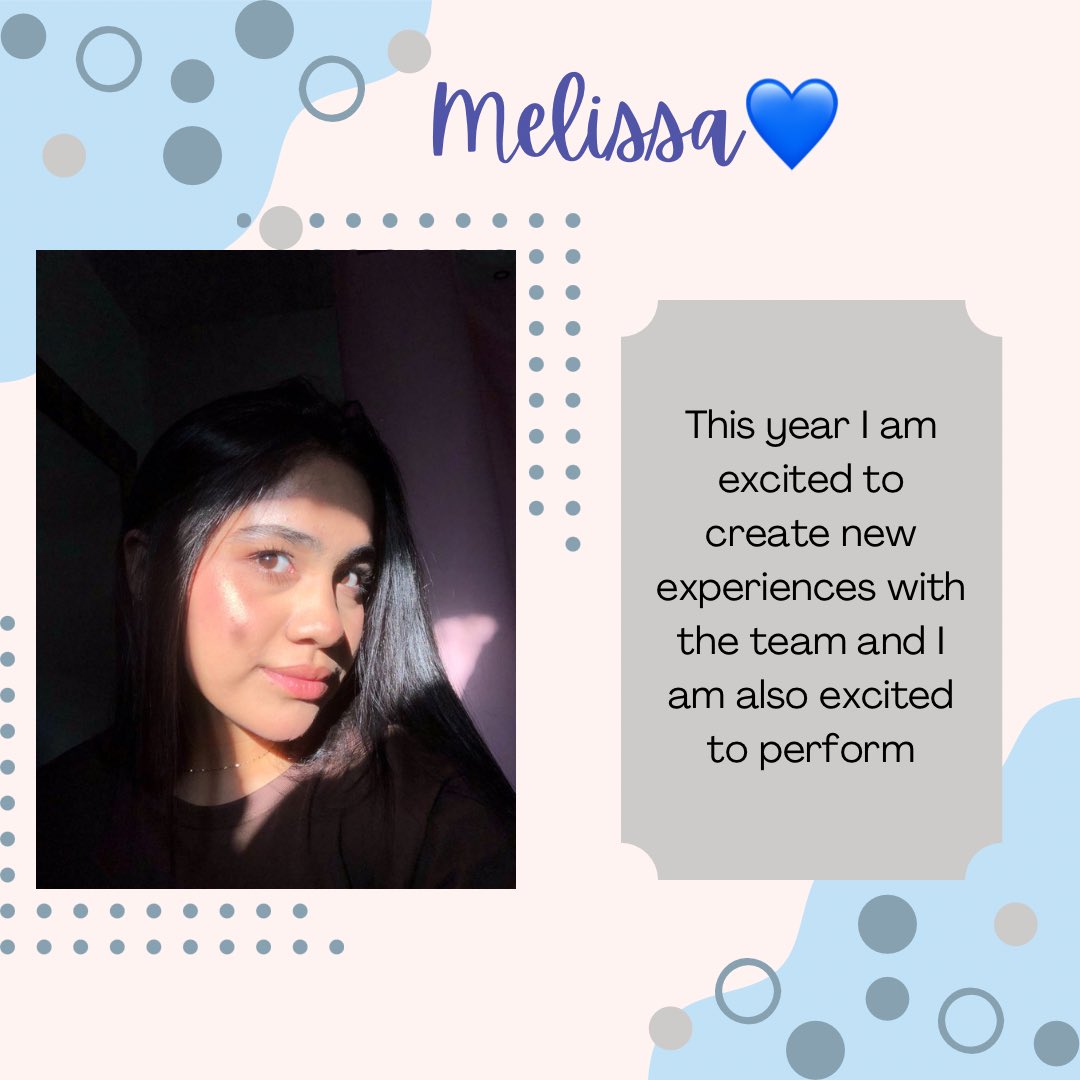 Meet the team!! Here are some of our juniors for the 2022-2023 school year🤍💙