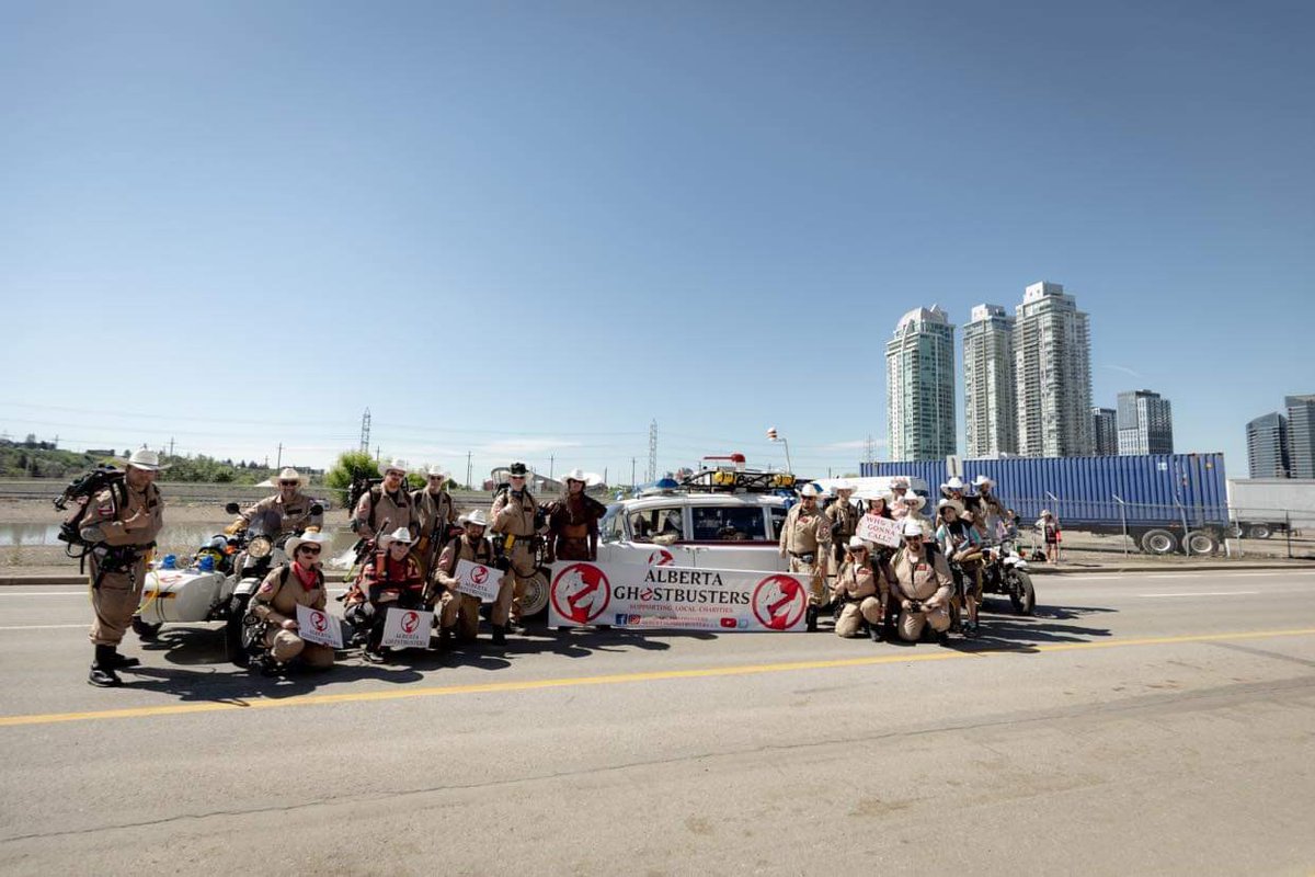 Same time next year!? 🤠 👻 
<a href="/ABGhostbusters/">Alberta Ghostbusters</a> <a href="/CSParade/">Calgary Stampede Parade</a> <a href="/Ghostbusters_BC/">Ghostbusters of BC</a> <a href="/bcdelorean/">BritishColumbiaDeLorean</a> 

#CalgaryStampede #Stampede2022 

📸 leyarussell.com