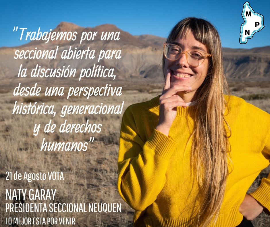 Por que sostener y respetar las bases de nuestro partido es fundamental,así como también respetar nuestra casa partidaria como una de nuestras principales instituciones y se que ella trabajara para que así sea.
#Micandidata 
Vota👇
<a href="/nataliagaray_/">Natalia Garay</a> Presidenta de seccional Nqn! 💙💜